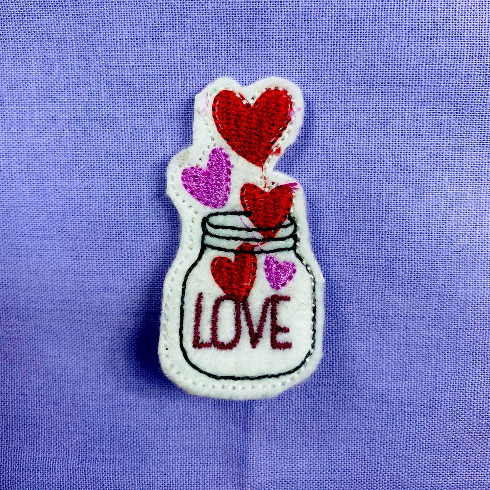 Hearts badge reel